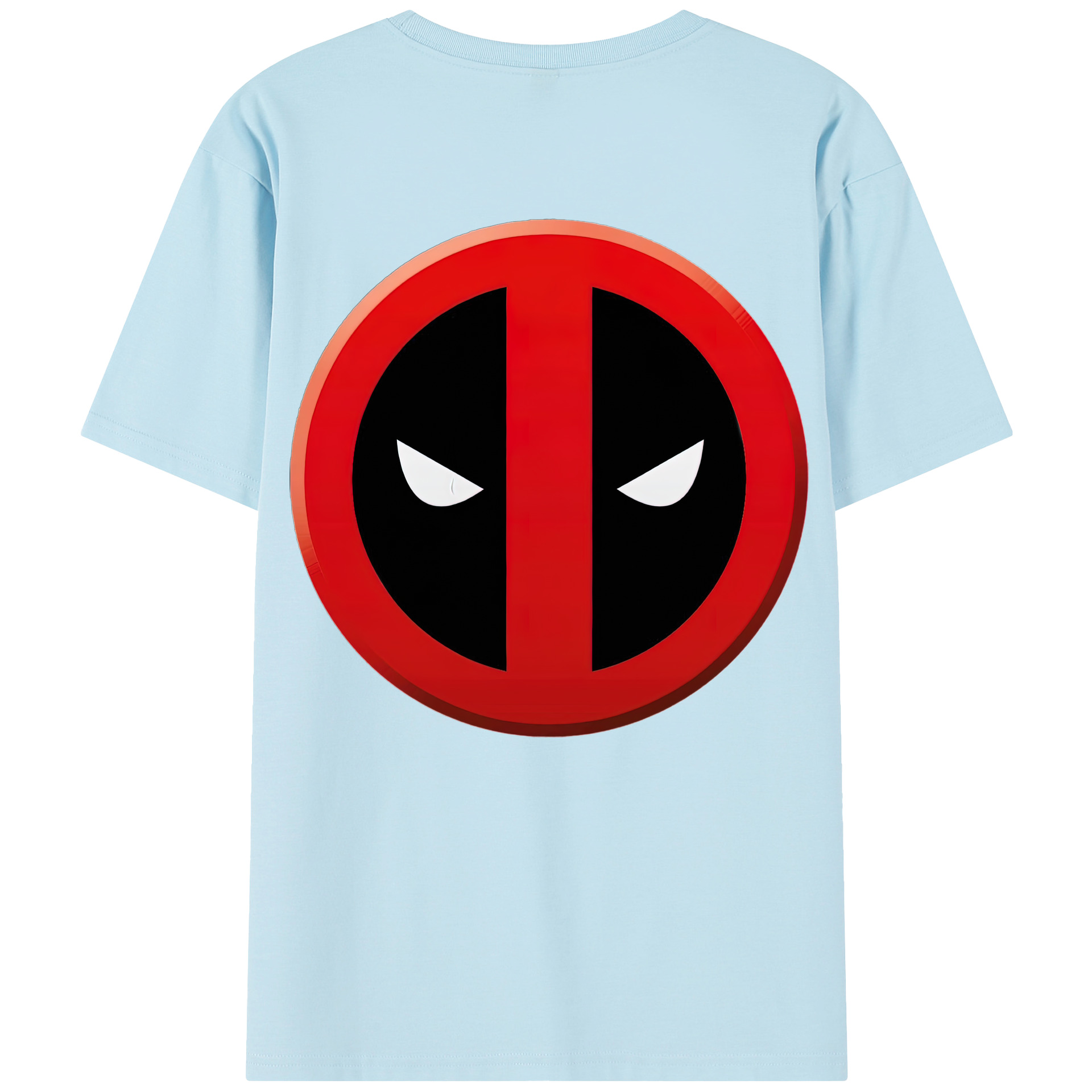 （画像用） Deadpool デッドプール 綿100％半袖Tシャツ（背面プリント）